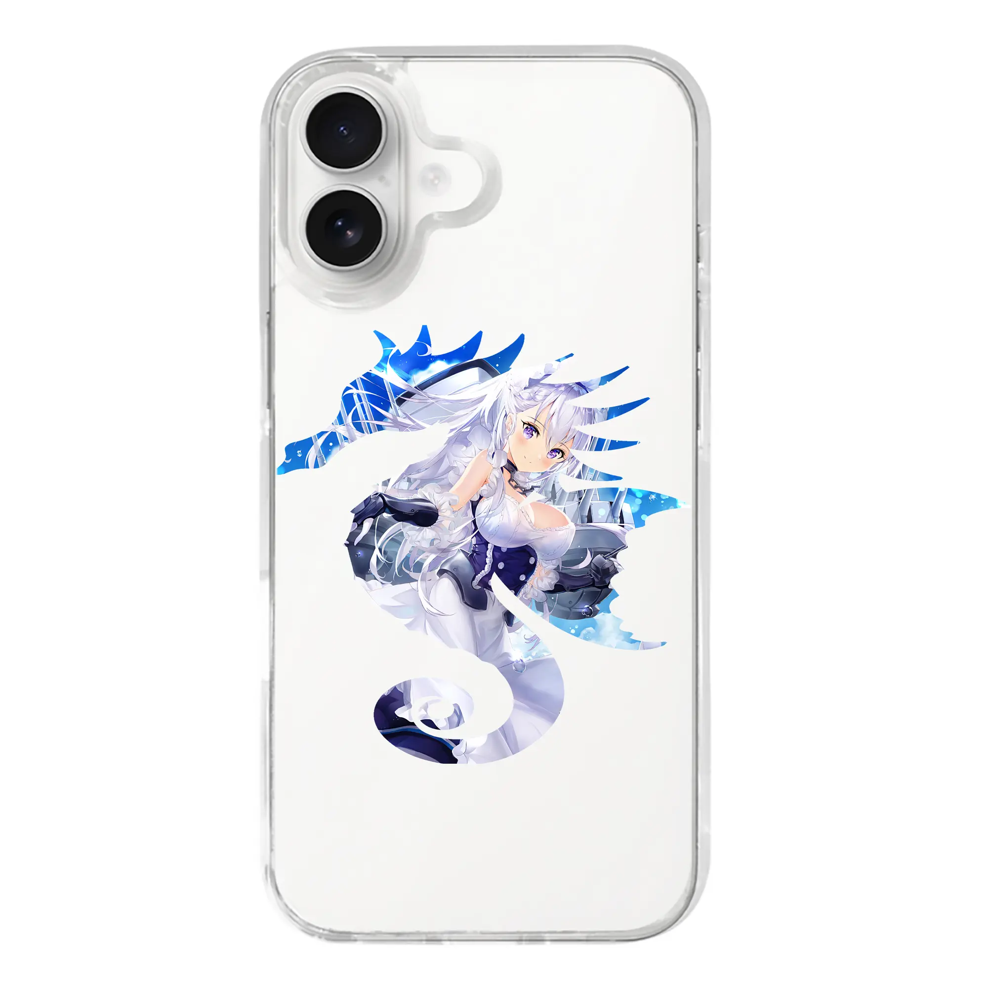 アズールレーン グッズ,ベルファスト - iPhone 17シリーズ 透明スマホケース – 薄型・耐衝撃・精密フィット保護カバー